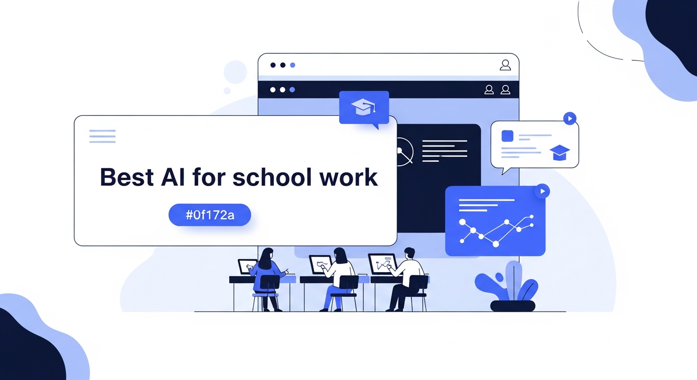 Best AI for School Work — 17+ expert-reviewed AI tools including Notion AI for Students, Carnegie Learning, Synthesia for Education and more, compared and ranked for April 2026