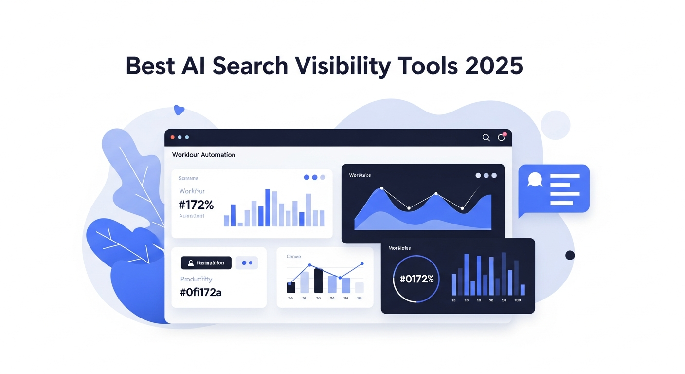 Best AI Search Visibility Tools 2025 — 20+ expert-reviewed AI tools including Zoom AI Companion, Google Workspace AI, Drift and more, compared and ranked for April 2026